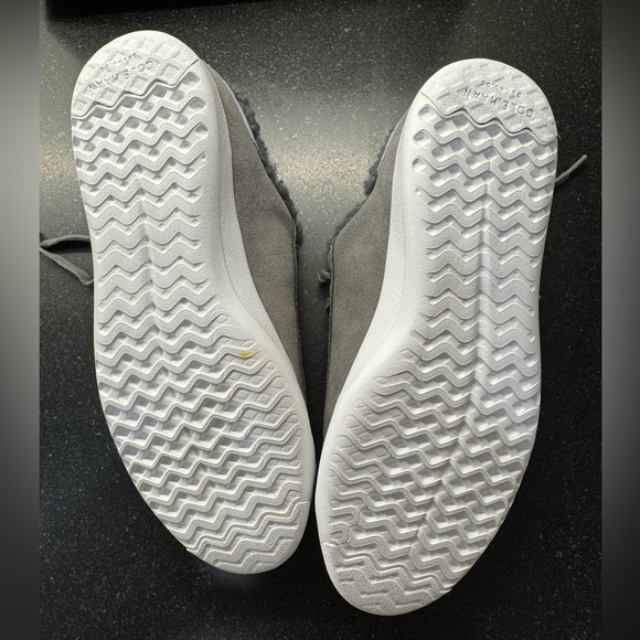 Cole Haan GrandPro Tennis Sneaker Shoe Charcoal Grey Sz 6B Med fleece lined New - Picture 8 of 10